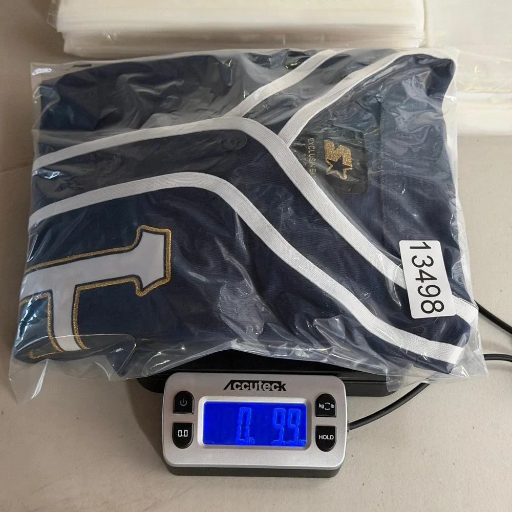 HUF x Starter Mens Navy Blue Baseball Jersey Embroidered Patch Size Small - Picture 13 of 13